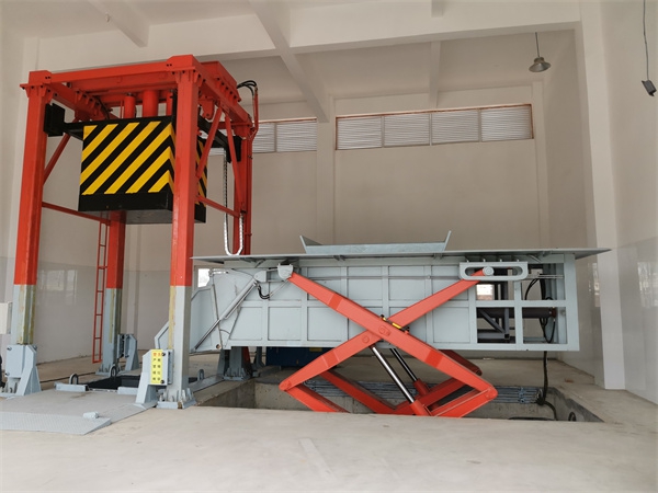 垂直式壓縮垃圾中轉站