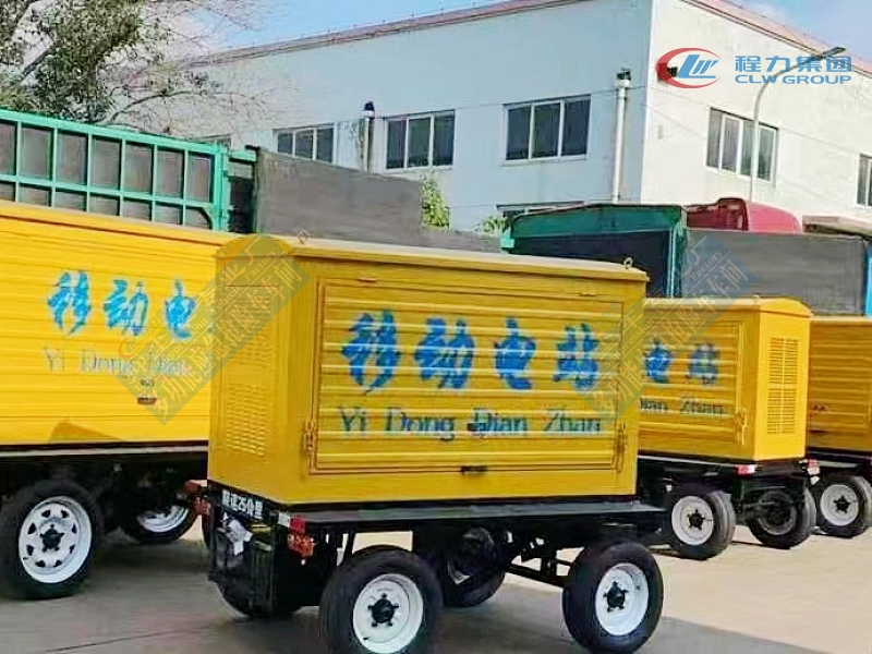 【30-500kw】拖掛式移動發電站
