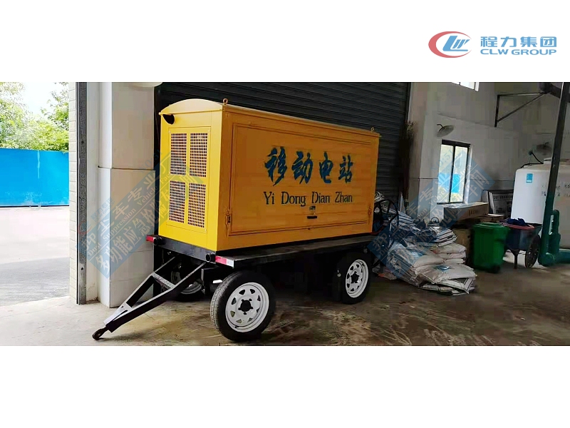 【30-500kw】拖掛式移動發電站